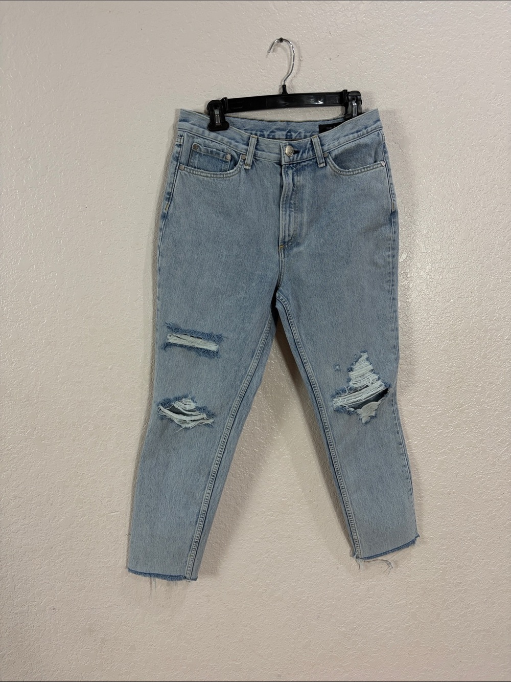 Rag & Bone New York,Size 29.Light Blue Distressed Women’s Jeans